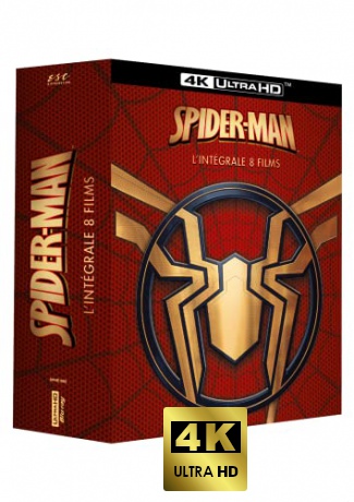 Spider-Man 1-3 + Amazing Spider-Man Collection [Blu-Ray 4K]
