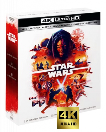 Star Wars: Trilogy I-III [Blu-Ray 4K]+[Blu-Ray]