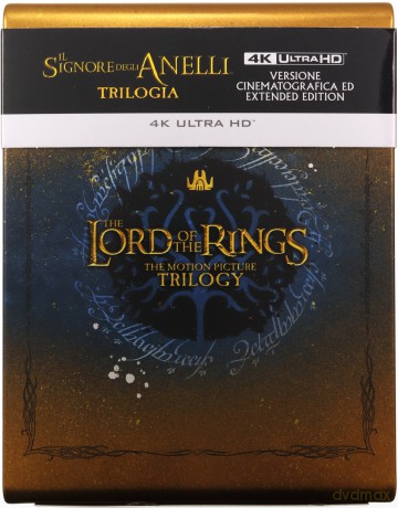 Władca Pierścieni Trylogia (steelbook) [9xBlu-Ray 4K]