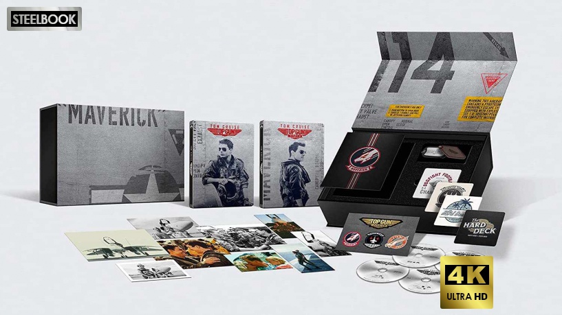 Top Gun / Top Gun: Maverick Superfan Collection (steelbook) [Blu-Ray 4K]+[Blu-Ray]