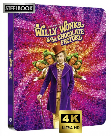 Willy Wonka & the Chocolate Factory (Willy Wonka i fabryka czekolady) (steelbook) [Blu-Ray 4K]+[Blu-Ray]