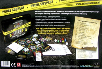 Prime Suspect - gra detektywistyczna (edycja polska) [GRA PLANSZOWA]