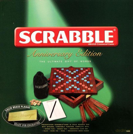 Scrabble Anniversary Edition (wersja angielska) [GRA PLANSZOWA]