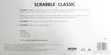 Scrabble Classic (edycja angielska) [GRA PLANSZOWA]