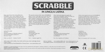 Scrabble Latin Edition (wersja łacińska) [GRA PLANSZOWA]