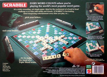 Scrabble Original (wersja angielska) [GRA PLANSZOWA]