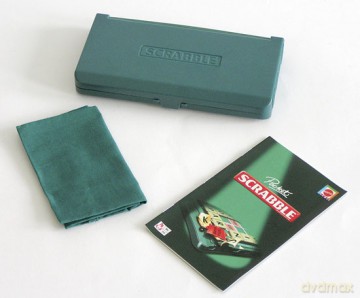 Scrabble Pocket magnetyczne (wersja angielska) [GRA PLANSZOWA]