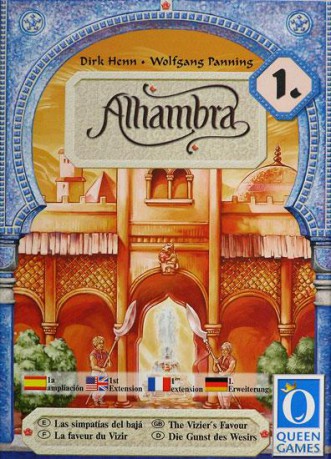 Alhambra Dodatek 1. Przysługa Wezyra (The Vizier`s Favour) [GRA PLANSZOWA]
