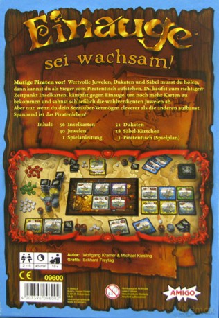 Jednooki, strzeż się! (Einauge, sei wachsam!) [GRA PLANSZOWA]