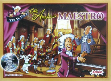 Mały Amadeusz: Maestro (Little Amadeus: Maestro) [GRA PLANSZOWA]