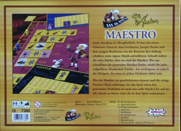 Mały Amadeusz: Maestro (Little Amadeus: Maestro) [GRA PLANSZOWA]