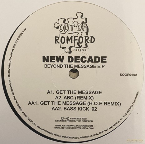 New Decade: Beyond The Message Ep [2xWinyl]