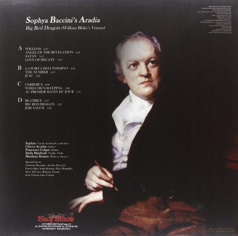 Sophya Baccini's Aradia: Big Red Dragon (William Blake's Visions) [2xWinyl]