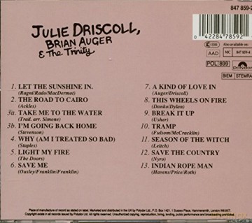 Driscoll/Auger/Trinit: Driscoll, Auger And The Trinit [CD]