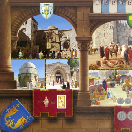 Jerusalem (Jerozolima) [GRA PLANSZOWA]
