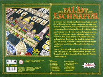 Pałac w Esznapur (Der Palast von Eschnapur) [GRA PLANSZOWA]