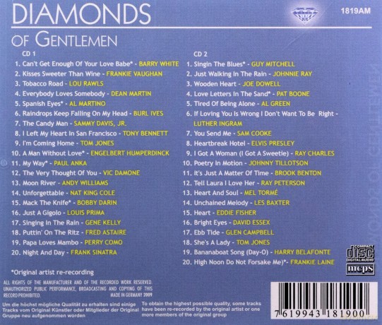 Diamonds Of Gentlemen [2CD]