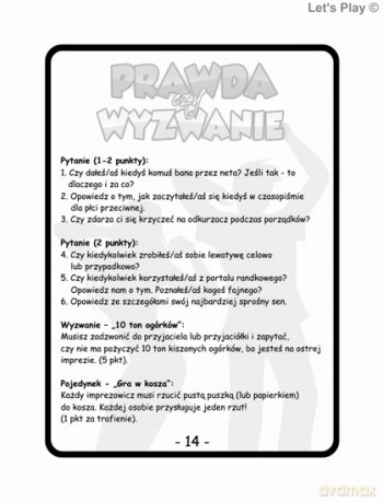 Prawda czy wyzwanie [GRA]