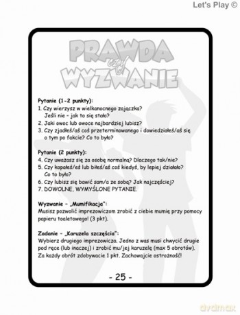 Prawda czy wyzwanie [GRA]