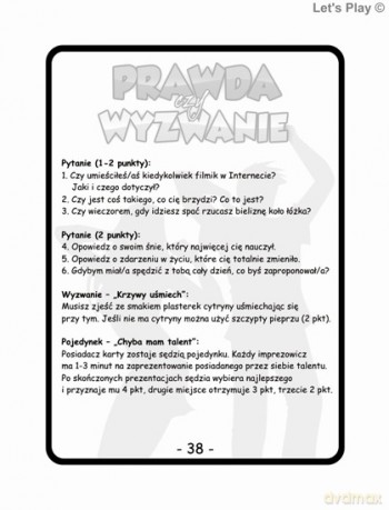 Prawda czy wyzwanie [GRA]