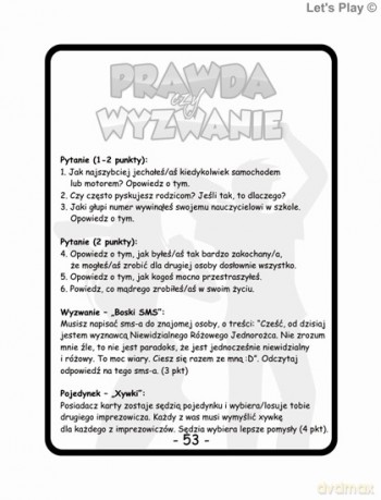 Prawda czy wyzwanie [GRA]
