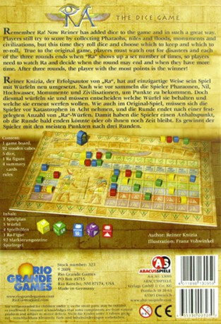 Ra - gra kościana (Ra - The Dice Game) [GRA]