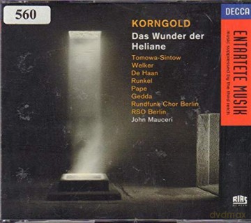 Dso Berlin/Mauceri: Korngold: Wunder Der Heliane [3CD]