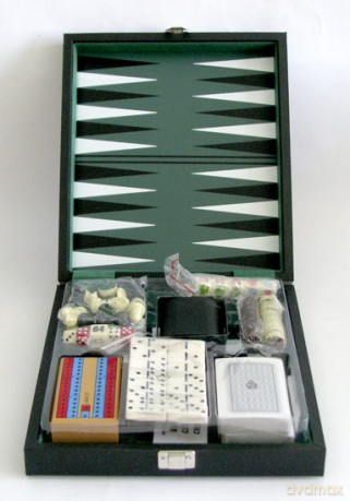Zestaw 6 gier towarzyskich w walizce/etui [GRA]