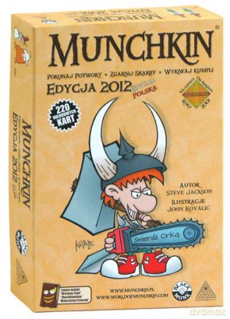 Munchkin - edycja rozszerzona 2012 [GRA]