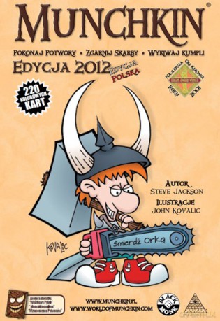Munchkin - edycja rozszerzona 2012 [GRA]