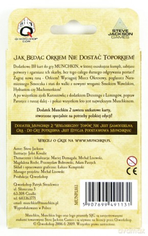 Munchkin 2 - Wielosieczny topór [GRA]