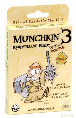 Munchkin 3 - Kardynalne błędy [GRA]