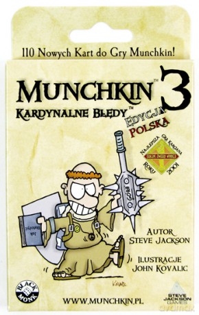Munchkin 3 - Kardynalne błędy [GRA]