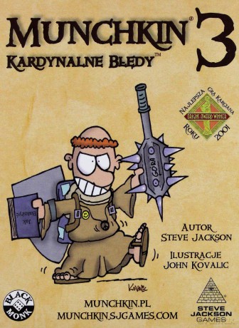 Munchkin 3 - Kardynalne błędy [GRA]