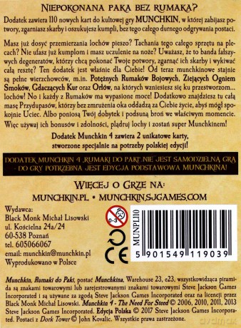 Munchkin 4 - Rumaki do paki [GRA]