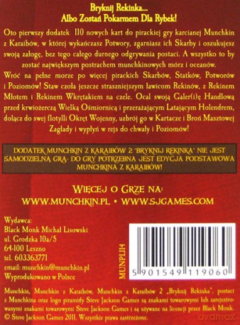 Munchkin z Karaibów 2 [GRA]