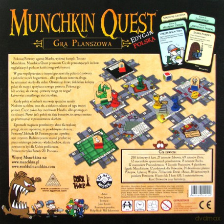 Munchkin Quest (gra planszowa) [GRA PLANSZOWA]