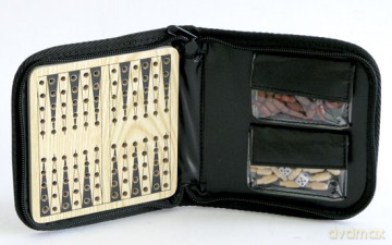 Backgammon wersja podróżna NG [GRA PLANSZOWA]