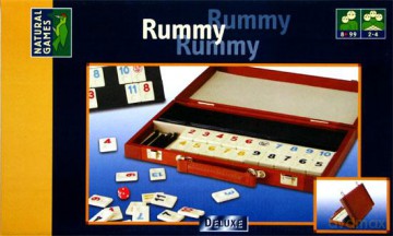 Rummy Deluxe w eleganckiej walizce NG [GRA PLANSZOWA]