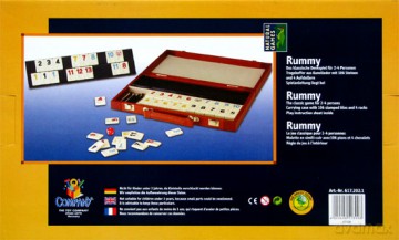 Rummy Deluxe w eleganckiej walizce NG [GRA PLANSZOWA]