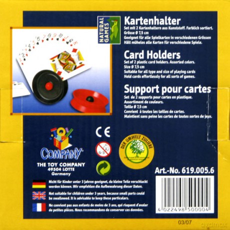 Trzymacz do kart 2 szt. DELUXE NG [GRA]