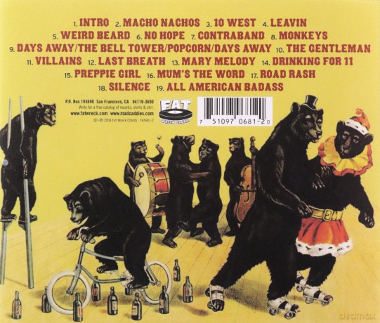 Mad Caddies: Live From Toronto - Songs In The Key Of Eh [CD]