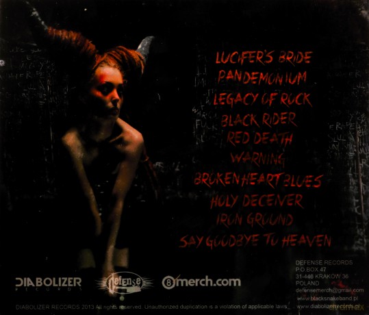 Blacksnake: Lucifer's Bride [CD]
