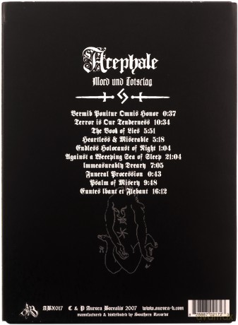 L'acephale: Mord Und Totsclag [CD]