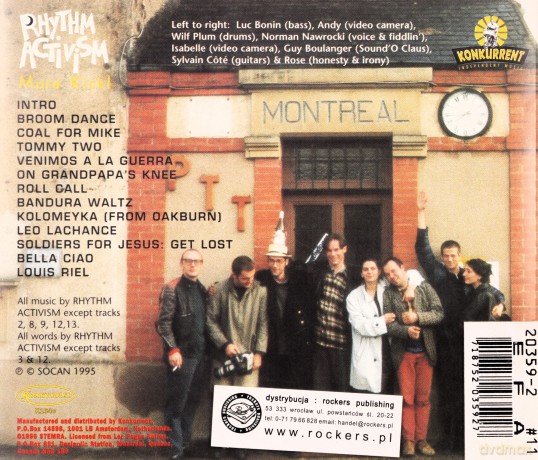 Rhythm Activism: More Kick! [CD]