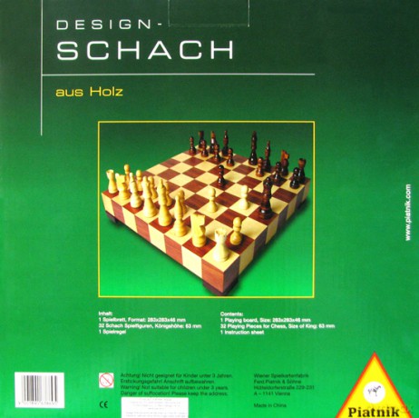 Szachy DESIGN Piatnik [GRA PLANSZOWA]
