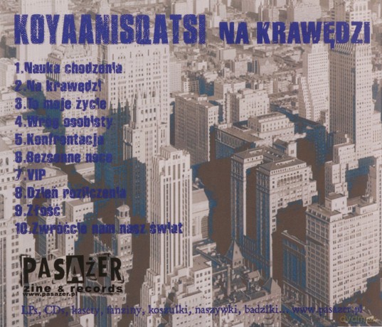 Koyaanisqatsi: Na Krawędzi [CD]