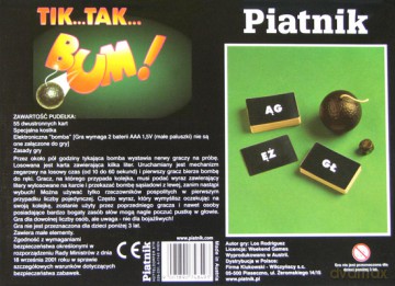 Tik Tak Bum [GRA PLANSZOWA]