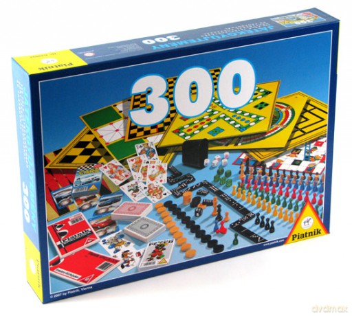 Zestaw 300 gier [GRA PLANSZOWA]