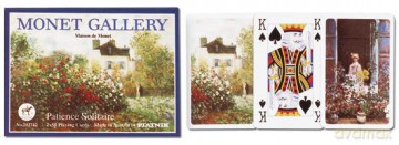 Karty pasjansowe 2027 Monet [KARTY]